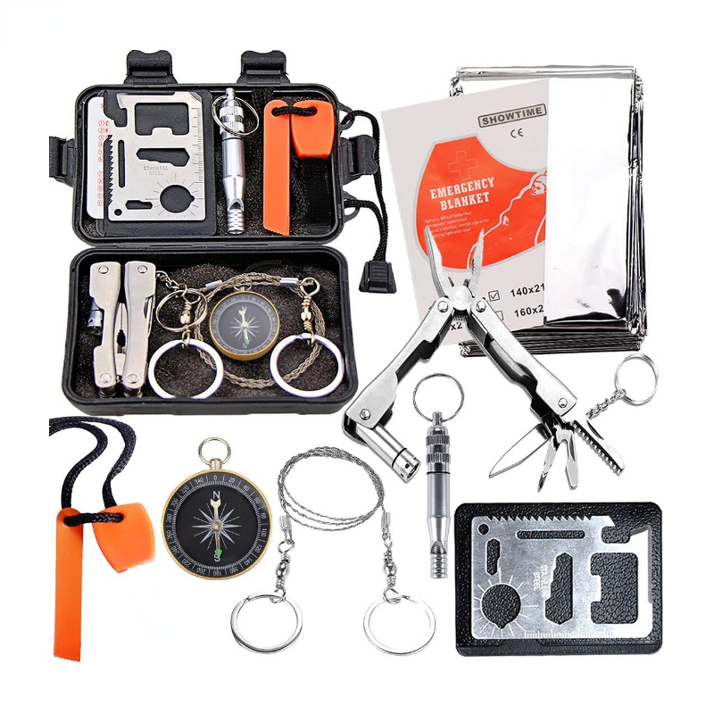 Adventure Outdoor Equipment - Outdoor Travel Equipment Survival Kit Multi-functional