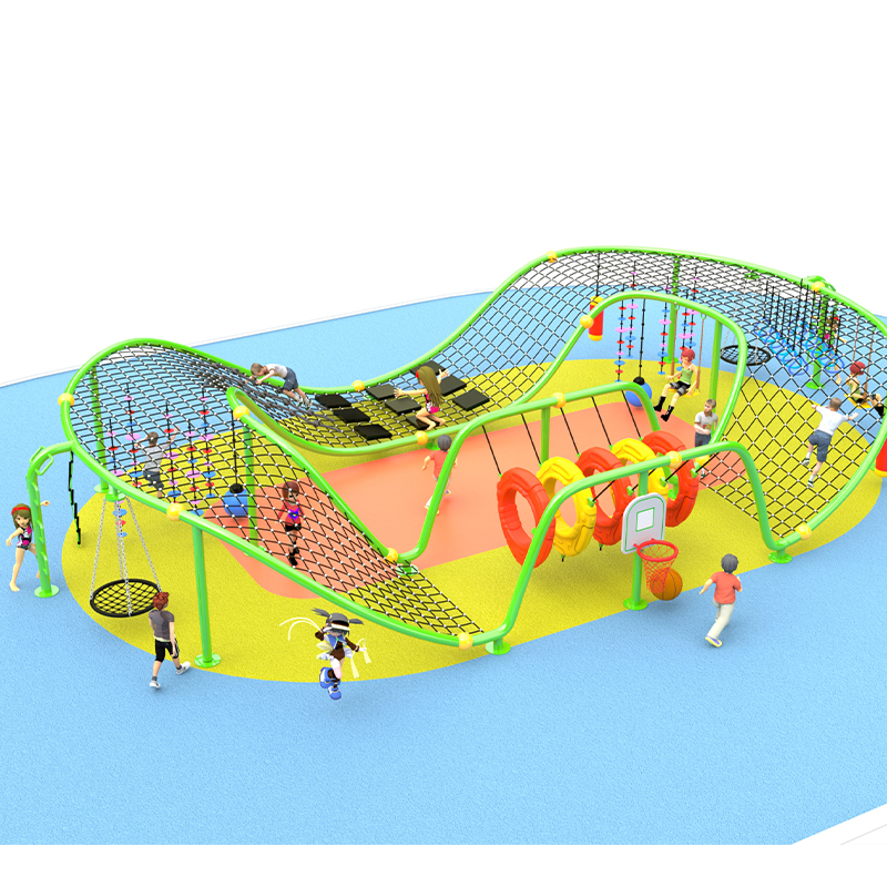 Adventure Outdoor Equipment - Customized Children's Combined Ropes Outdoor Playground