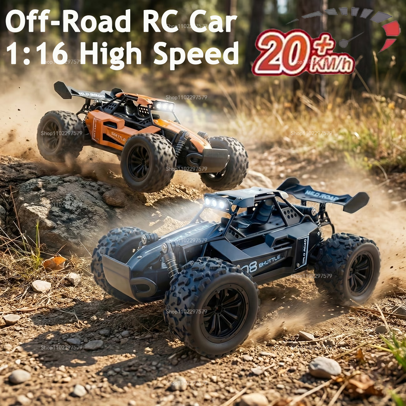 Adventure Outdoor Equipment - RC Monster Truck 1:16 Scale Remote