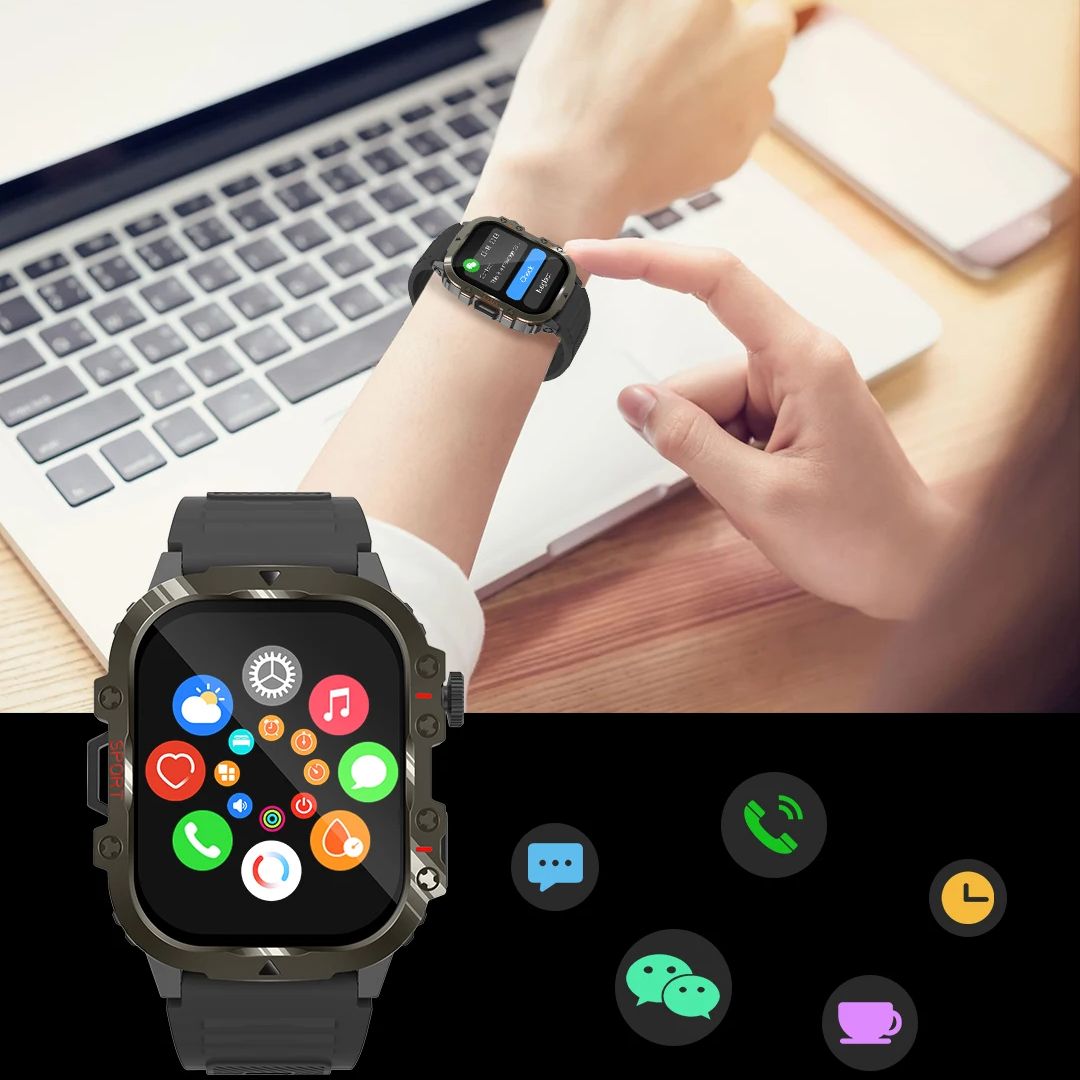 Smart Watch for Men Outdoor Ad - Outdoor Adventure Reservations recensione e prezzo