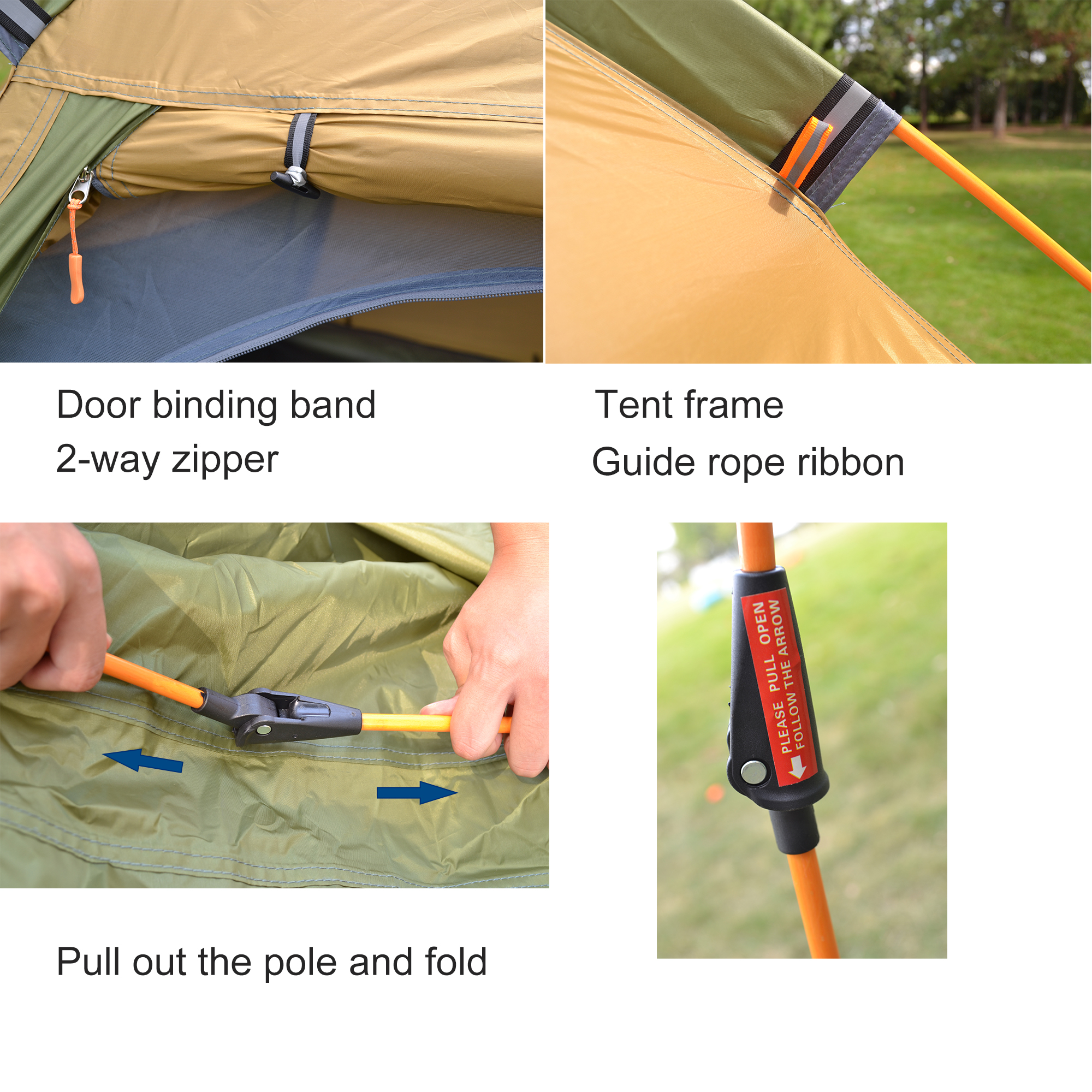 Desert&Fox 3-4 Person Dome Aut - Outdoor Adventure Tent recensione e prezzo
