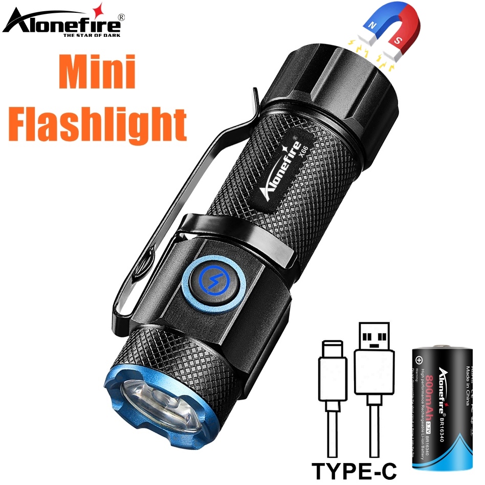 6500K Mini Flashlight High Bri - Outdoor Adventure With No Backpack recensione e prezzo