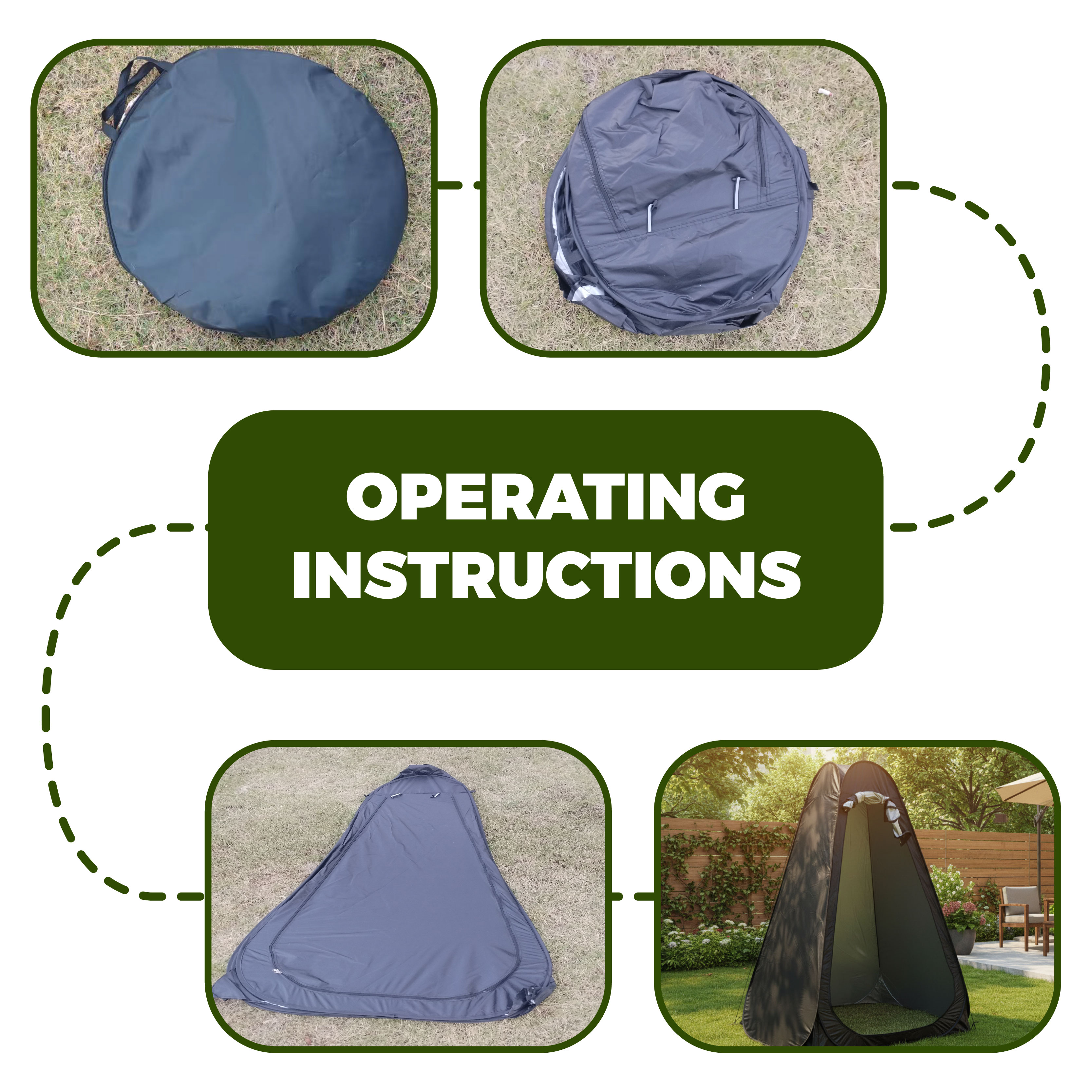 Portable Pop-Up Privacy Tent O - Outdoor Adventure Tent recensione e prezzo