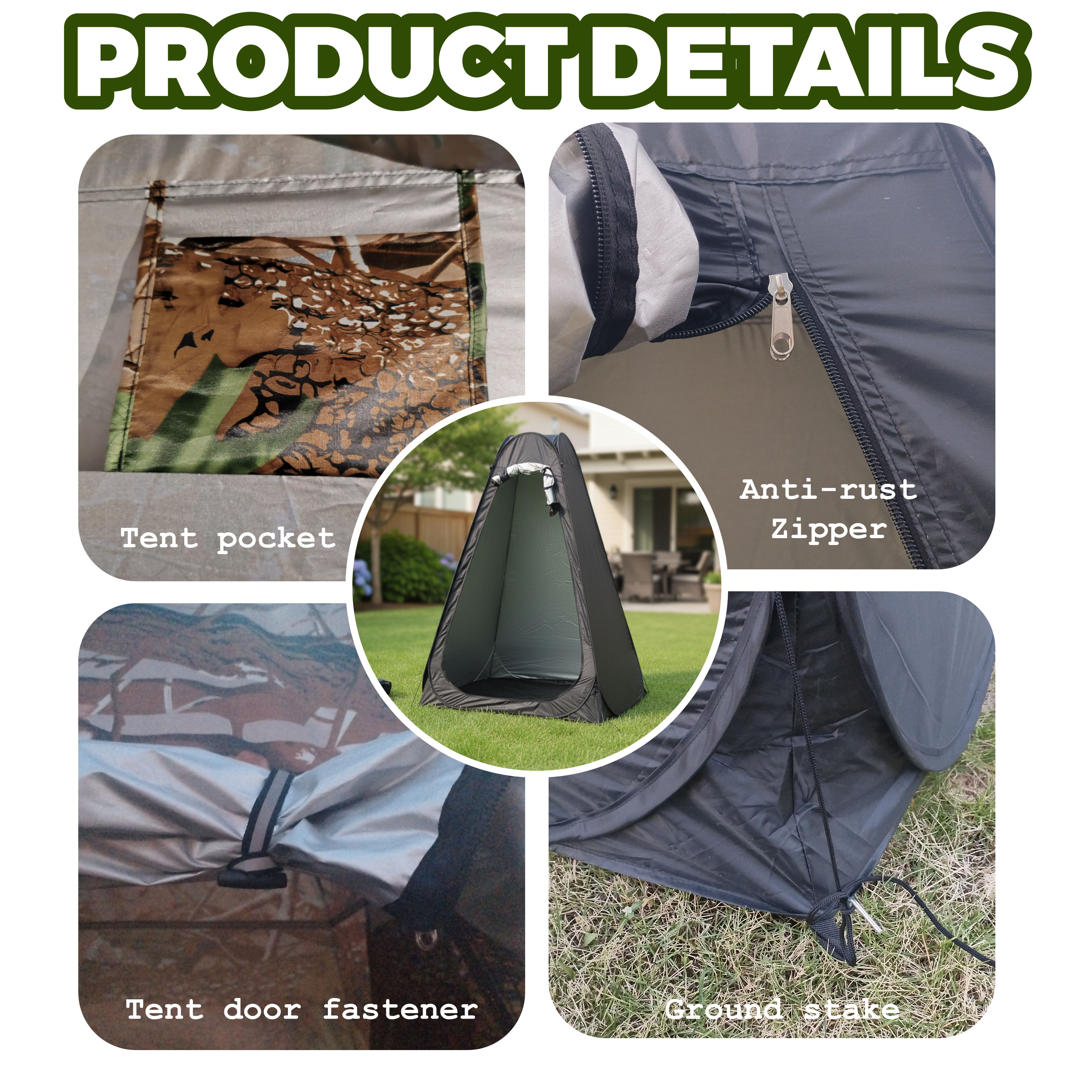 Portable Pop-Up Privacy Tent O - Outdoor Adventure Tent recensione e prezzo