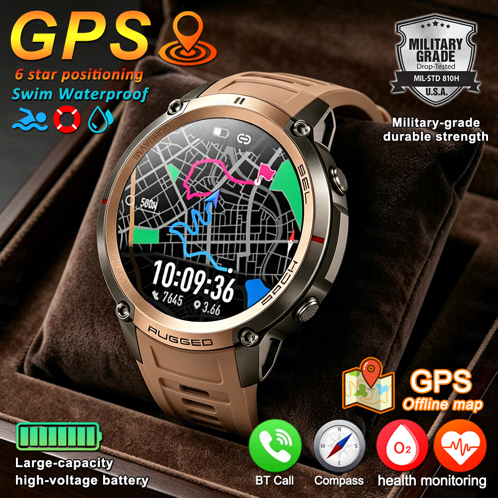 Rugged Outdoor Smartwatch for  - Outdoor Adventure Reservations recensione e prezzo