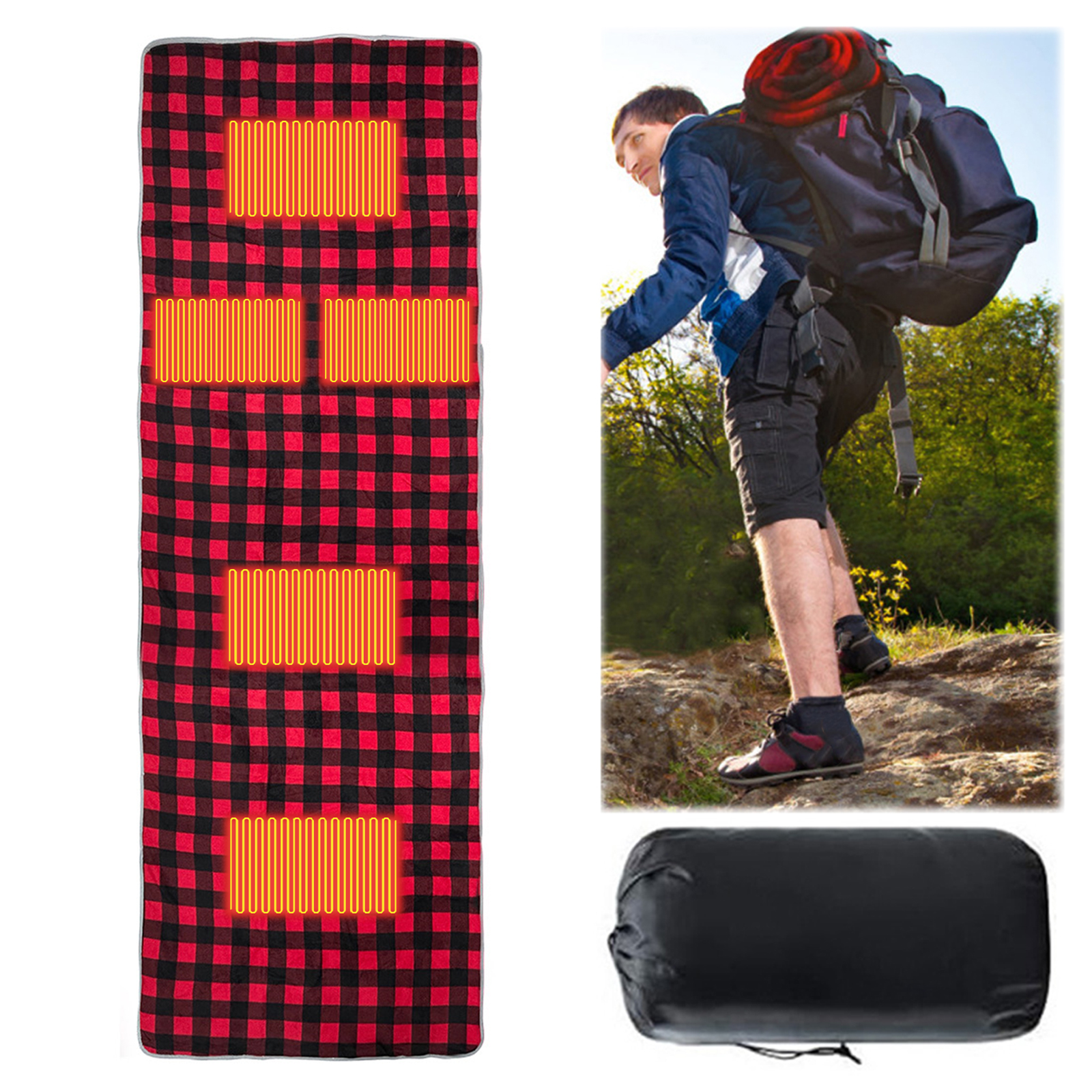 Camping Heating Sleeping Pad w - Outdoor Adventure Hours recensione e prezzo