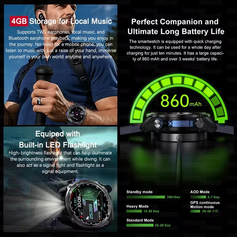 New Men Outdoor Adventure GPS  - Outdoor Adventure Reservations recensione e prezzo
