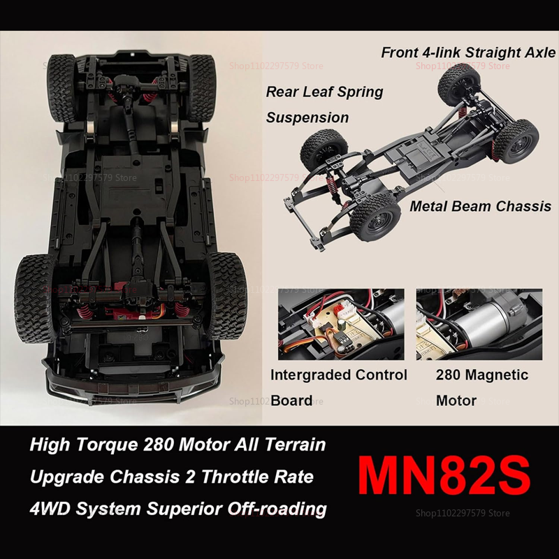 MN82 MN82S RC Crawler Truck 1/ - Adventure Outdoor Equipment recensione e prezzo