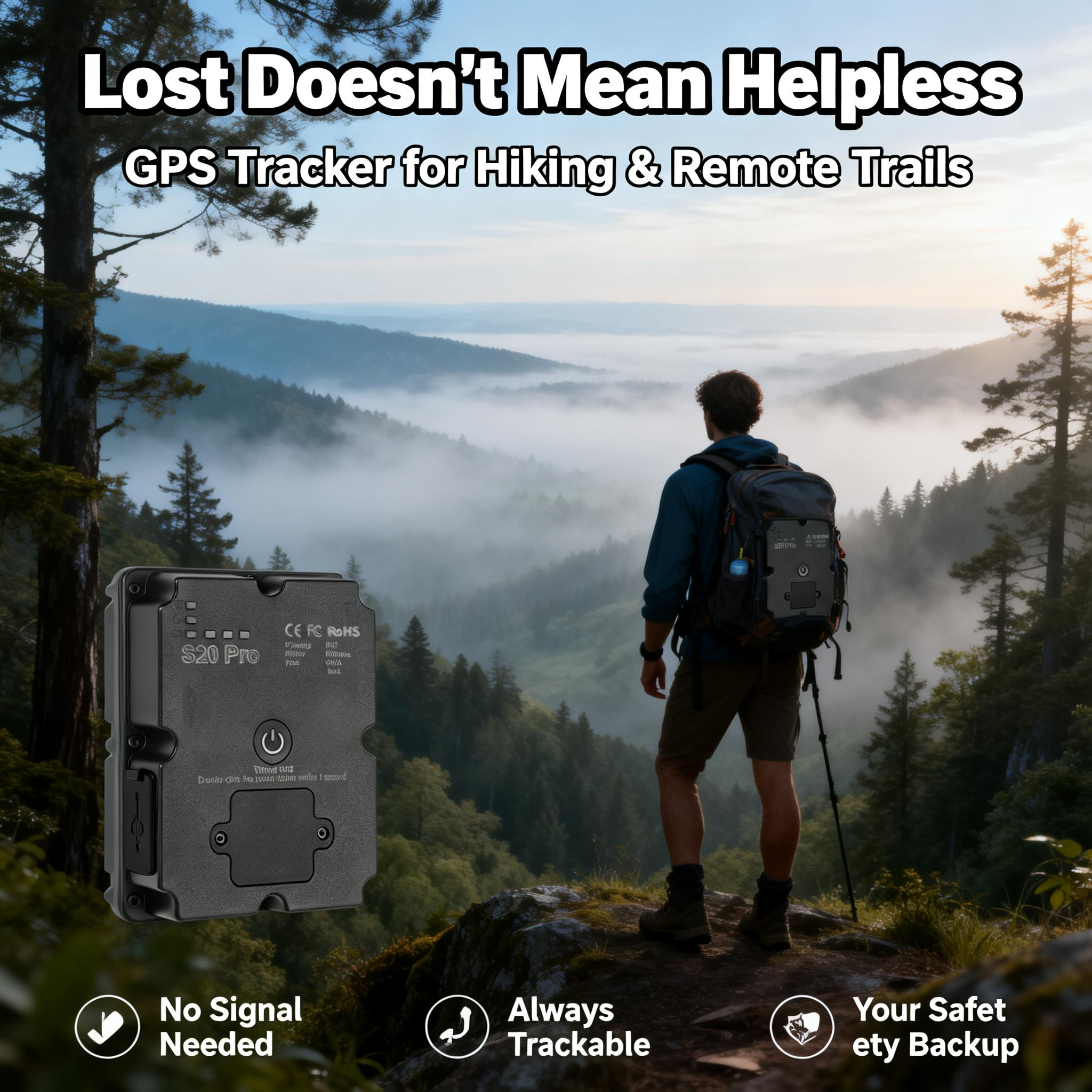 GPS Tracker for Hiking Backpac - Outdoor Adventure Hours recensione e prezzo