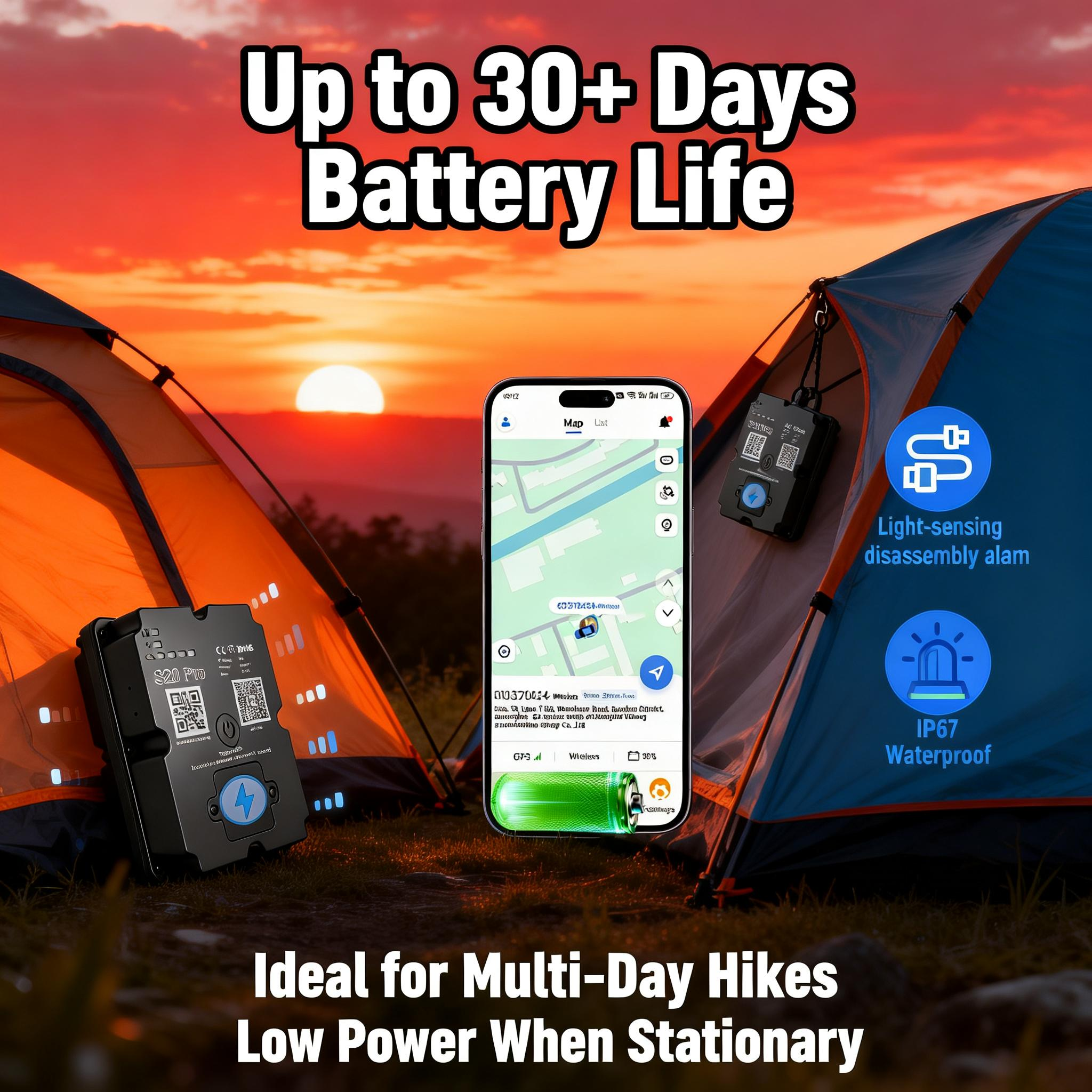 GPS Tracker for Hiking Backpac - Outdoor Adventure Hours recensione e prezzo