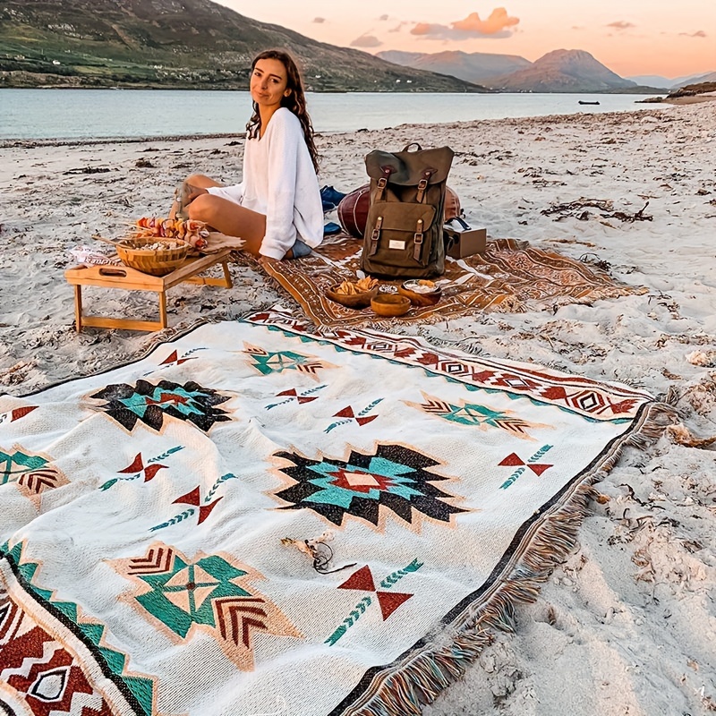 1pc Retro Placemats Bohemian B - Outdoor Adventure Tent recensione e prezzo