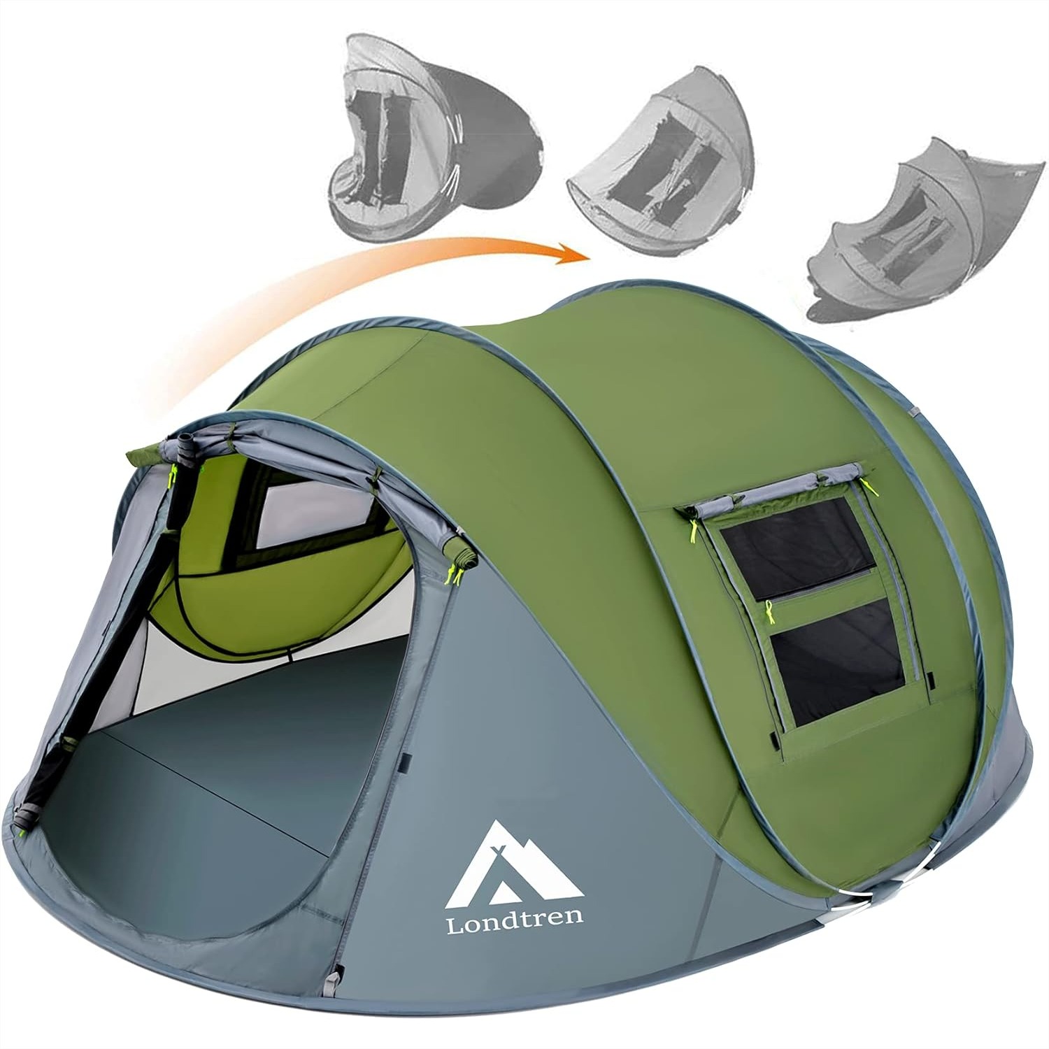 4 Person Instant Pop Up Tent f - Outdoor Adventure Tent recensione e prezzo