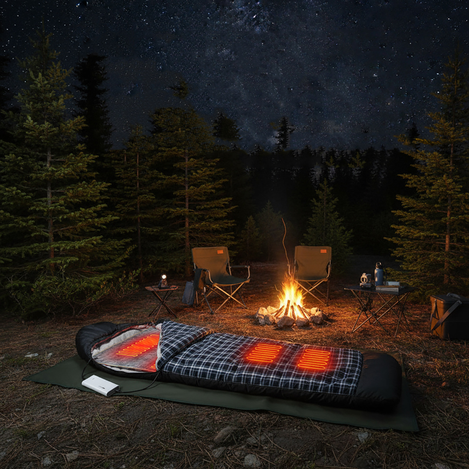 Portable USB Heated Sleeping B - Outdoor Adventure Hours recensione e prezzo