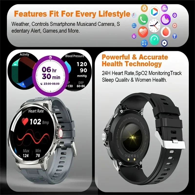Hot Men Smart Watch 710mAh Out - Outdoor Adventure Hours recensione e prezzo