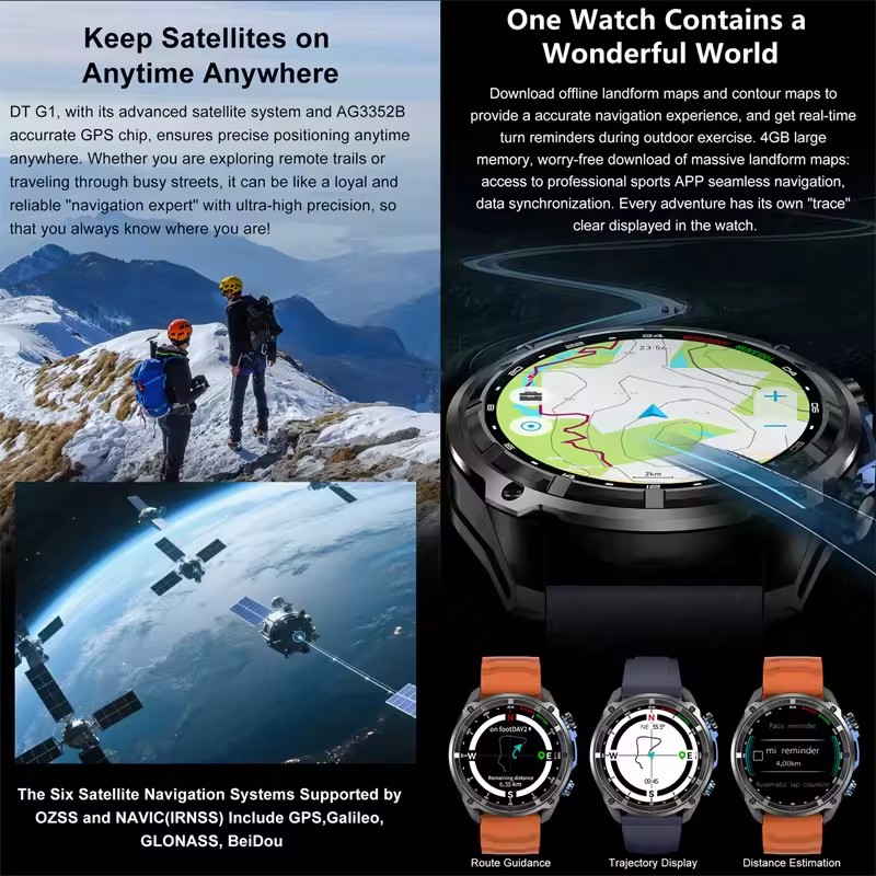 New Adventure GPS Men Smart Wa - Outdoor Adventure Reservations recensione e prezzo