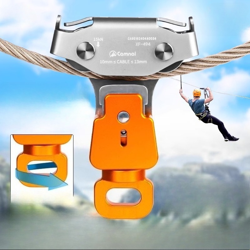 Outdoor Steel Cable Zipline Pu - Adventure Outdoor Equipment recensione e prezzo