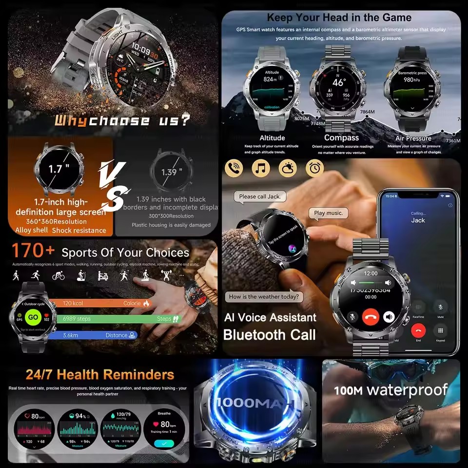 New Outdoor Adventure Men GPS  - Outdoor Adventure Hours recensione e prezzo