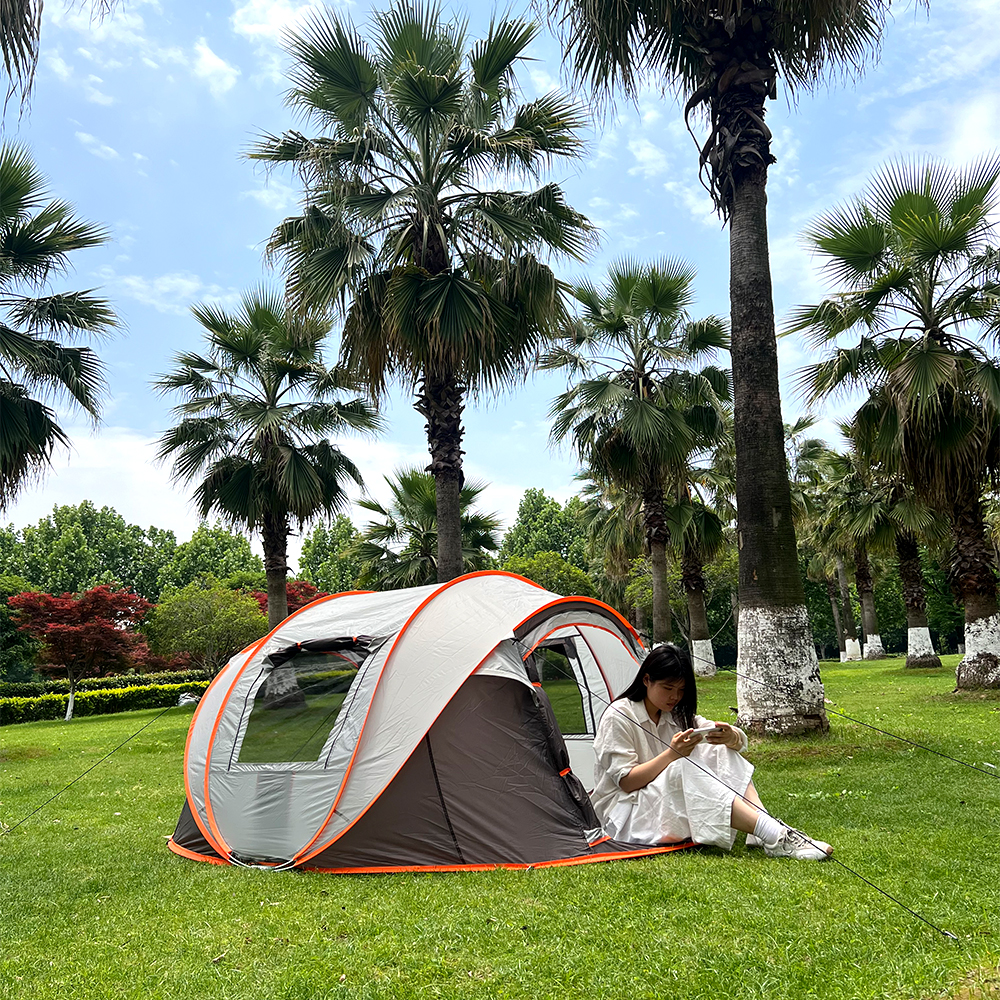 5-8 people quick opening hand  - Outdoor Adventure Tent recensione e prezzo