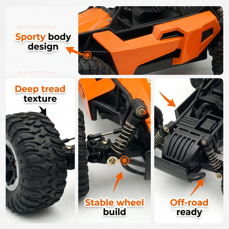 RC Monster Truck 1:16 Scale Re - Adventure Outdoor Equipment recensione e prezzo