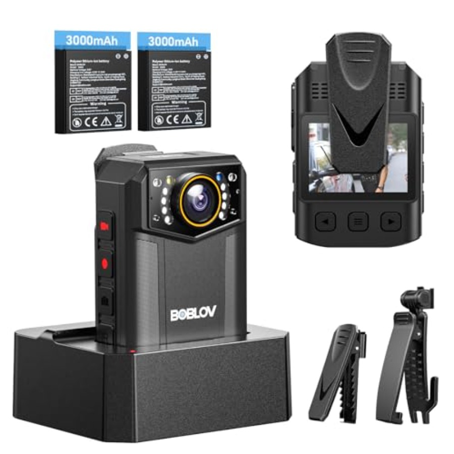 Body Camera 4K for law enforce - Outdoor Adventure Hours recensione e prezzo