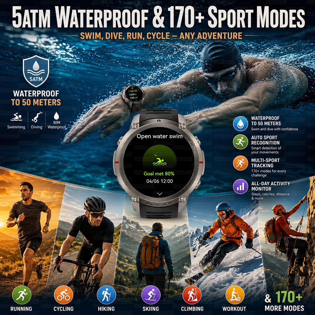 Outdoor Tactical GPS Smart Wat - Outdoor Adventure Hours recensione e prezzo
