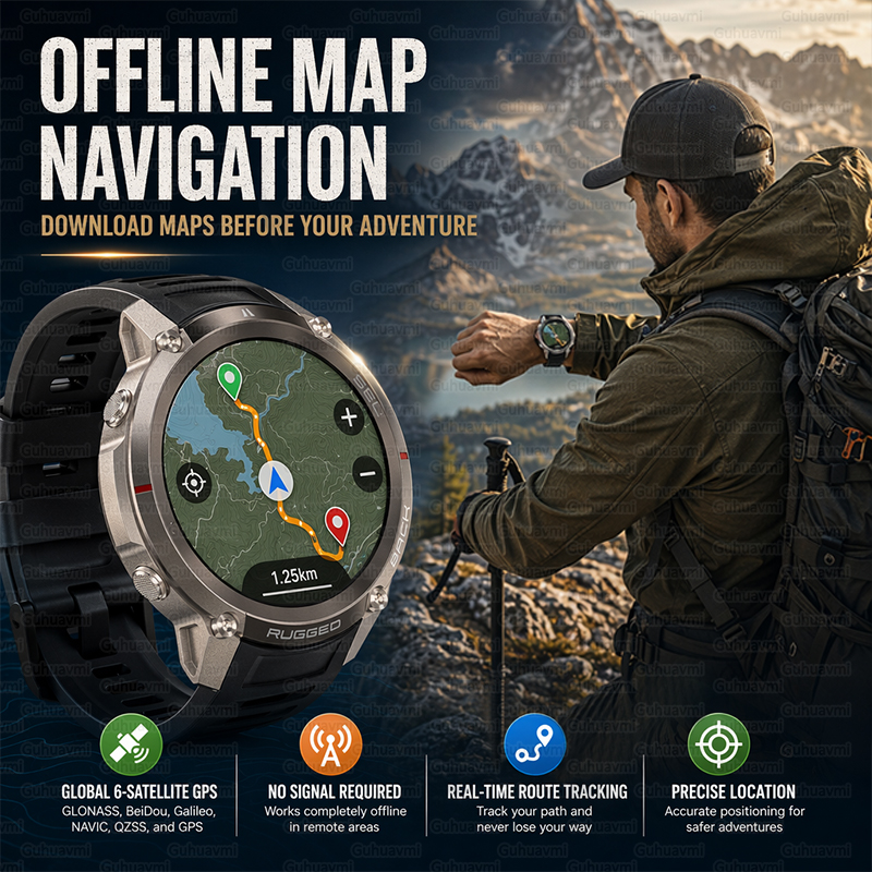Outdoor Tactical GPS Smart Wat - Outdoor Adventure Hours recensione e prezzo