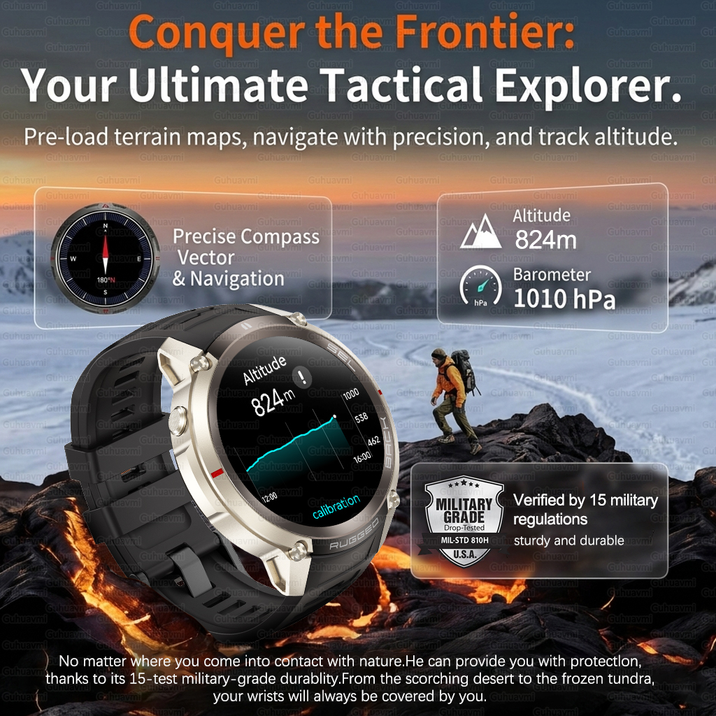Outdoor Tactical GPS Smart Wat - Outdoor Adventure Hours recensione e prezzo