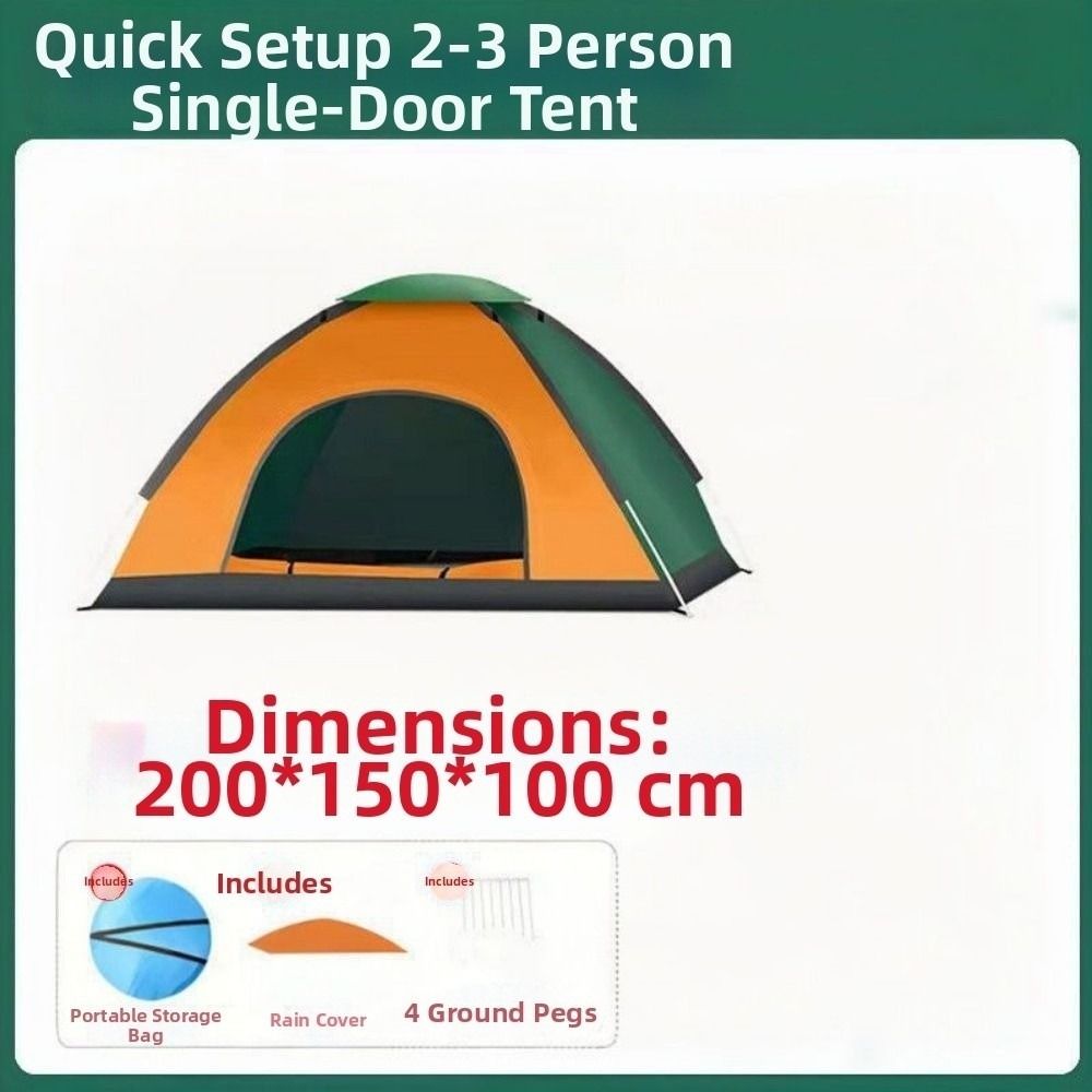 1-4 Person Camping Automatic T - Outdoor Adventure Tent recensione e prezzo