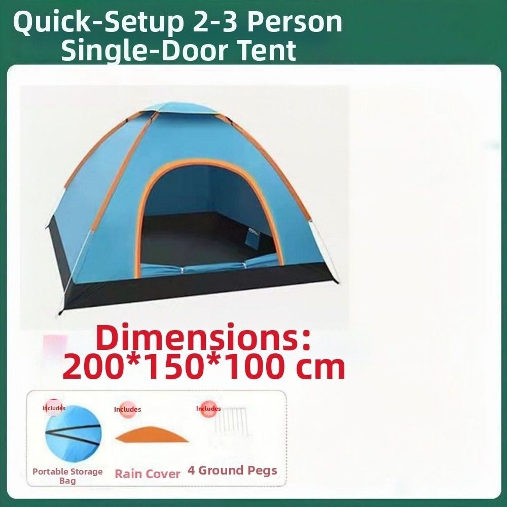1-4 Person Camping Automatic T - Outdoor Adventure Tent recensione e prezzo